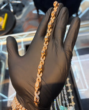 Load image into Gallery viewer, Marquise-Link Diamond Station Bracelet
