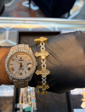 Load image into Gallery viewer, Cross Infinity Link Bracelet
