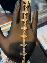 Load image into Gallery viewer, Cross Infinity Link Bracelet
