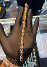 Load image into Gallery viewer, Marquise-Link Diamond Station Bracelet
